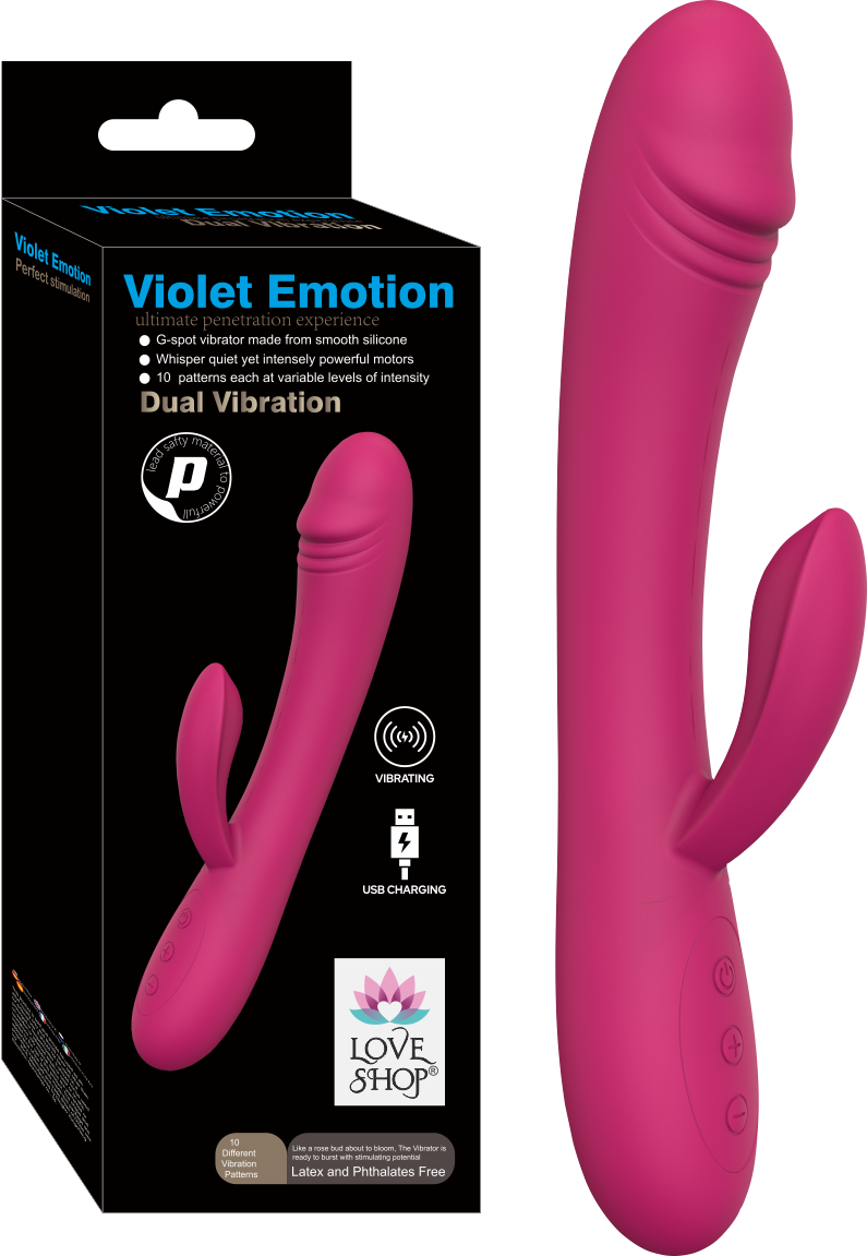 VİOLET EMOTİON DUAL VİBRATİON - LS-18020